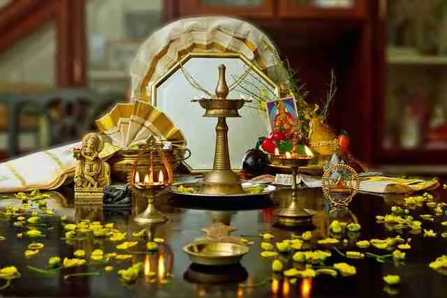 Vishu celebration in Kerala