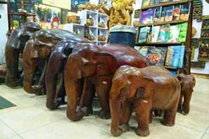 Elephant Wooden Craft