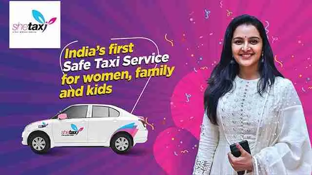 Manju Warrier promoting She Taxi